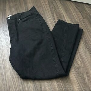 Frame Le Original Skinny Black Ankle Jean